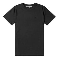 Alexander McQueen Cotton Embroidered Round Neck Short Sleeve Tee 'Black' 277605-RMT74-4028