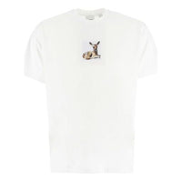 Burberry Deer-Printed Cotton White 8022370-A1464