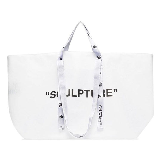 Off-White Commercial HandholdBag White OWNA094E20PLA0020110