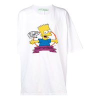 Off-White SS19 Bart Simpson Oversize Short Sleeve OMAA066S191850040188