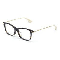 Gucci Unisex Bee Glasses White/Gold/Black GG0513OA-005