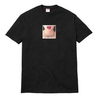 Supreme SS18 Necklace Tee Black Printing Short Sleeve Unisex SUP-SS18-0036