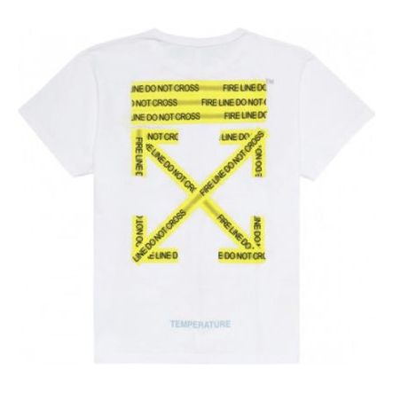 Off-White Firetape Arrows Oversize Short Sleeve OMAA002S181850060160