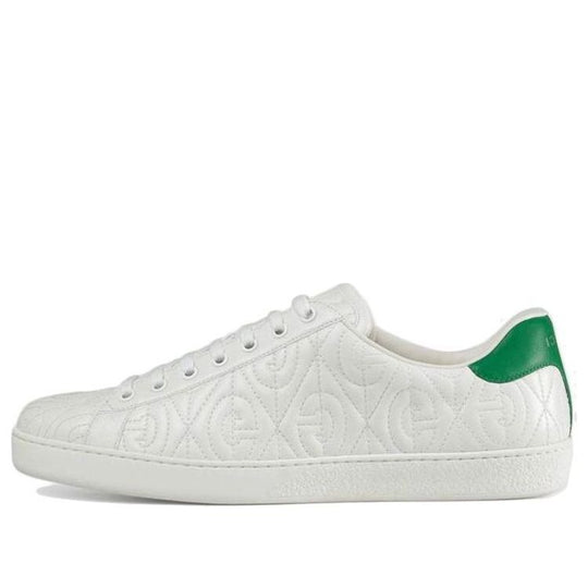 Gucci Ace G 'Rhombus  White' 598833-0R0A0-9063