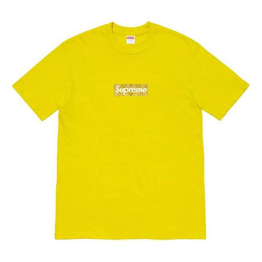 Supreme FW19 Week 17 Bandana Box Logo Tee SUP-FW19-10901