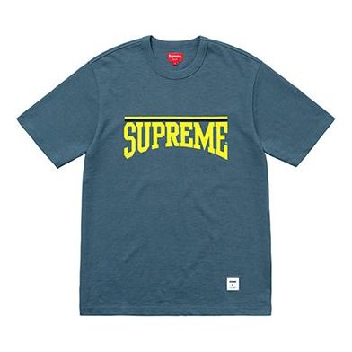 Supreme SS18 Arch SS Top Slate Logo Tee SS18-0205