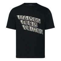 LOUIS VUITTON FW21 Maison LOUIS VUITTON LV Logo Tee 1A99ZM