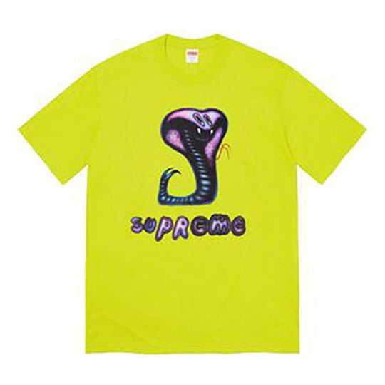 Supreme SS21 Week 18 Snake Tee Logo Tee SUP-SS21-830