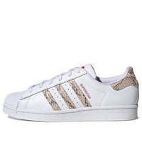 (WMNS) adidas originals Superstar 'Cloud White Wonder White Better Scarlet' HQ1918