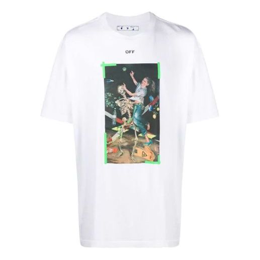 Off-White Pascal Painting Short Sleeve Oversize OMAA038F20FAB0150155