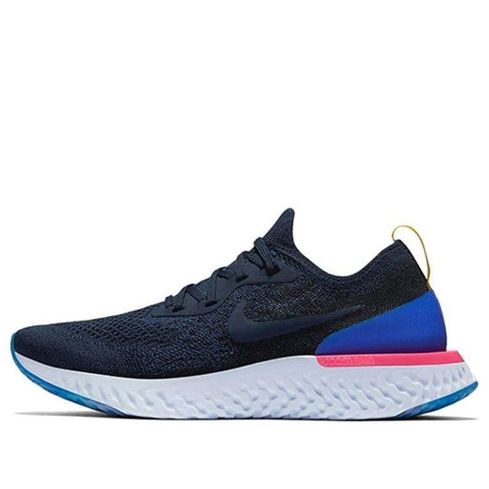 (WMNS) Nike Epic React Flyknit 'College Navy' AQ0070-400