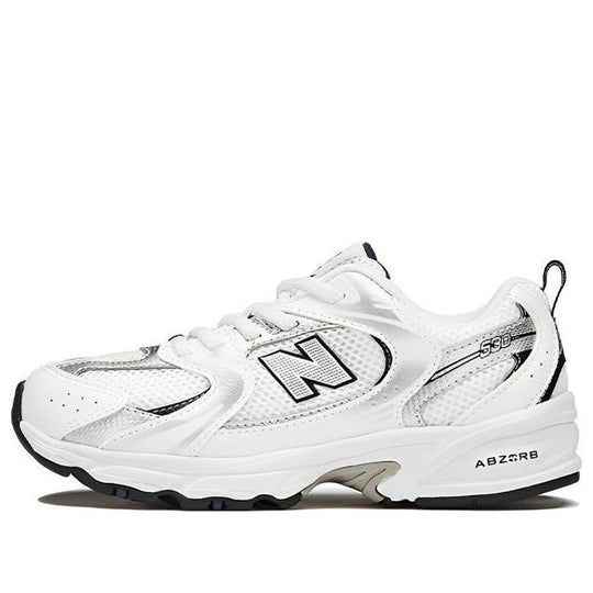 (PS) New Balance 530 Bungee Shoes 'White Silver Black' PZ530SB1