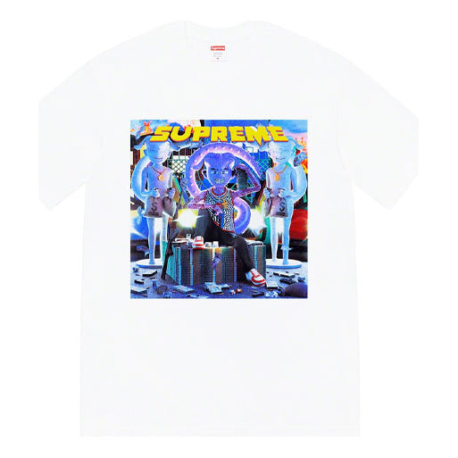 Supreme Week 1 Richest Tee Round Neck Alphabet Printing Short Sleeve Unisex SUP-FW21-108