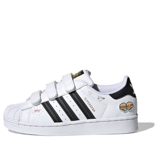 (PS) adidas Superstar J 'Girls Rule - White' FZ0615