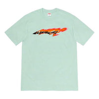 Supreme Week 1 Wind Tee LogoT SUP-SS21-420-GRN