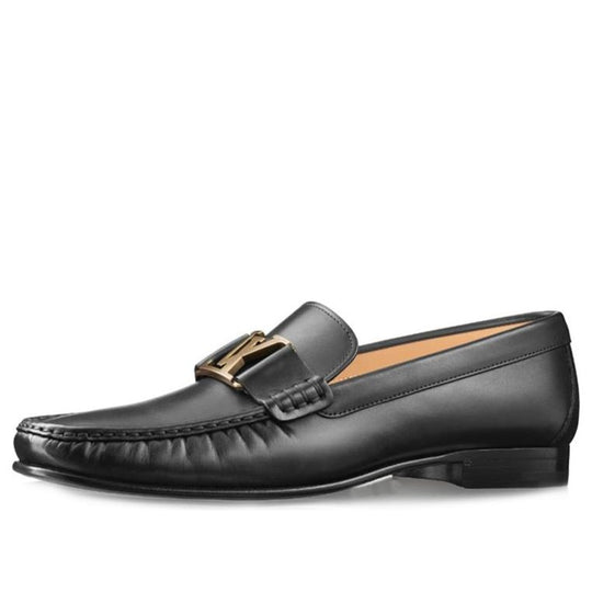 LOUIS VUITTON Montaigne Slip On Shoes 'Black' 1A2G51