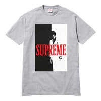 Supreme FW17 Scarface Split Heather Grey Tee SS18-0245