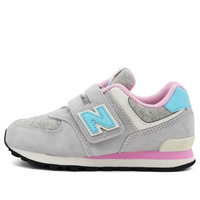 (PS) New Balance 574 Hook & Loop 'Brighton Grey Summer Aqua' PV574NB1