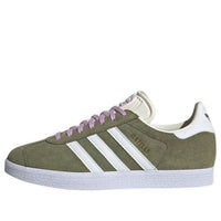 (WMNS) adidas Originals Gazelle Shoes 'Focus Olive White' GX2055