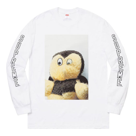 Supreme FW18 Mike Kelley AhhYouth LS White Tee SUP-FW18-307