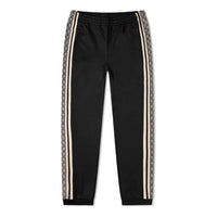 Gucci Oversize Technical Jersey Jogging Pant GG Logo Side Ribbon Jogging Pants For Men Black 545603-XJAC0-1093