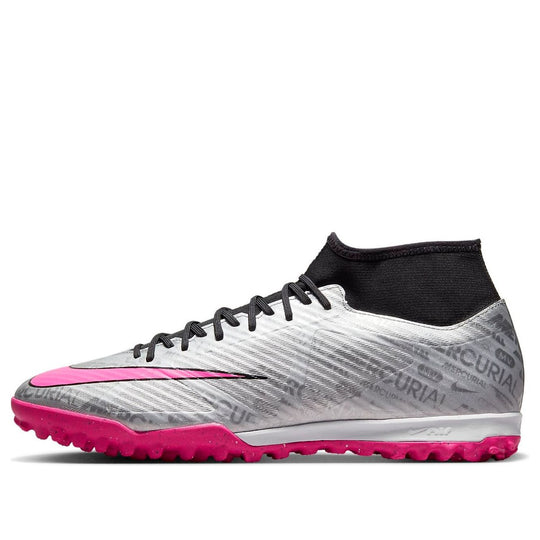 Nike Zoom Superfly 9 Academy 25 TF 'Metallic Silver Hyper Pink' FB8398-060