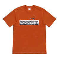 Supreme SS19 Keyboard Tee Rust Pattern Short Sleeve Unisex SUP-SS19-735