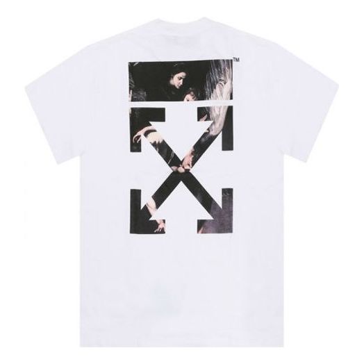 Off-White SS20 Arrows Sketch Short Sleeve Loose OMAA038S201850040188