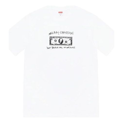 Supreme FW21 Week 18 Spend It Tee SUP-FW21-373