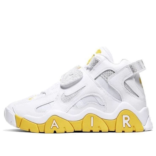 WMNS Nike Air Barrage Mid Chrome Yellow CJ9574 100 SneakerSouqq