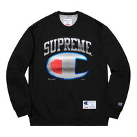 Supreme SS19 x Champion Chrome Crewneck Logo SUP-SS19-10220