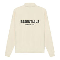 Fear of God Essentials SS21 Mockneck Half Zip Buttercream FOG-SS21-576