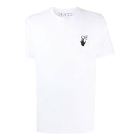 Off-White FW21 Gradient Arrow Round Neck Short Sleeve Ordinary Version White OMAA027F21JER0050184