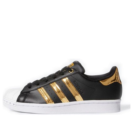 (WMNS) adidas originals Superstar Metal Toe 'Black Gold' FV3329