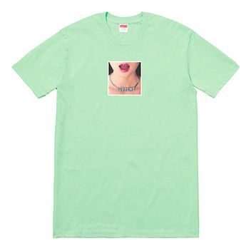 Supreme SS18 Necklace Mint Tee SUP-SS18-0053