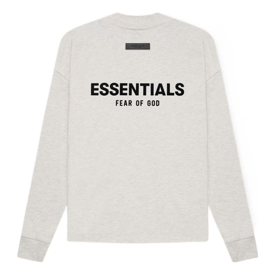 Fear of God Essentials SS22 Ls Tee Light Oatmeal FOG-SS22-414