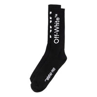 Off-White Arrows Mid Length Sock 'Black' OMRA001F21KNI0041001