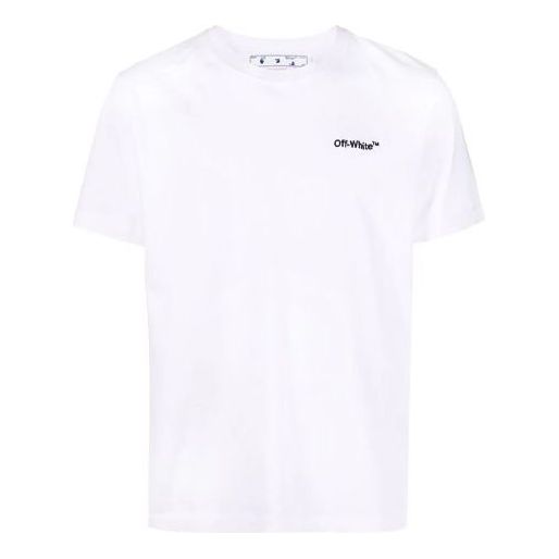 Off-White Helvetica Short Sleeve Tee OMAA027C99JER0090110