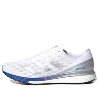 adidas Adizero Boston 9 White/Silver/Blue EG4672