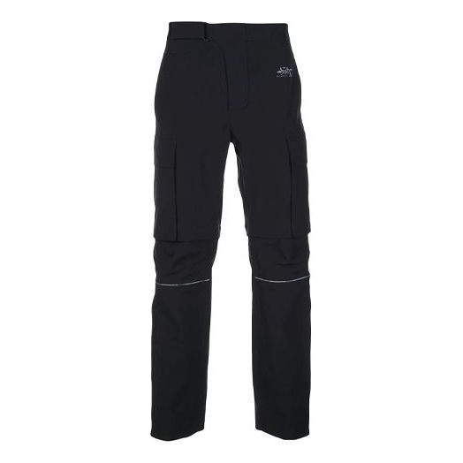 Off-White Casual Long Pants Version Black OMKH001R20G390301001