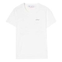 (WMNS) Off-White Floral Arrow Short Sleeve T-Shirt 'White' OWAA089S22JER0050184