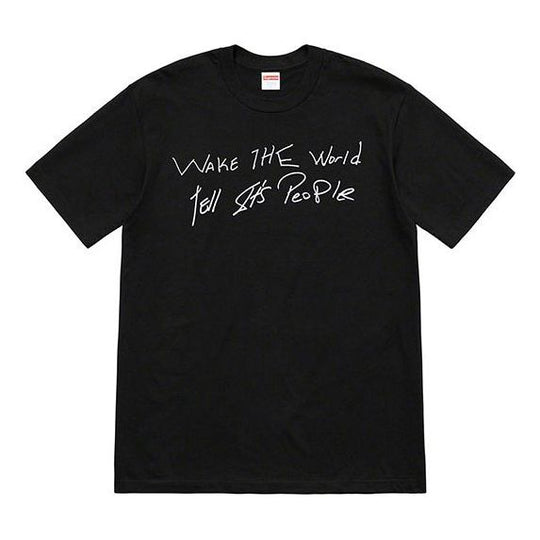 Supreme SS19 Buju Banton Wake The World Tee SUP-SS19-10538