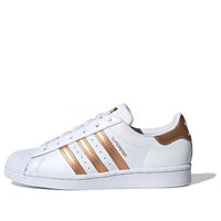 (WMNS) adidas Superstar 'White Copper Metallic' FX7484