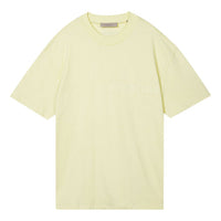 Fear of God Essentials FW22 Short Sleeve Tee Canary FOG-FW22-373