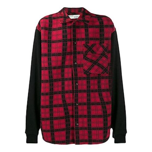 Off-White Plaid Casual Shirt OMGA101R20G530202010