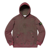 Supreme SS19 x Stone Island Hooded Sweatshirt Logo SUP-SS19-389