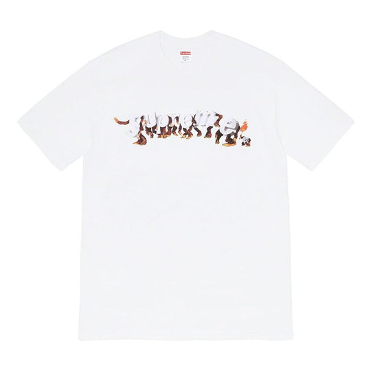 Suprem Week 8 Apes Tee Logo Alphabet Printing Round Neck Short Sleeve Unisex SUP-SS21-633