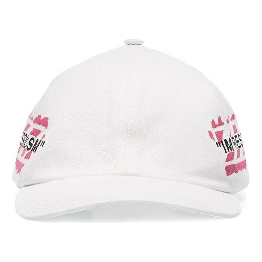 Off-White MENS Impressionism Peaked Cap White OMLB008R194000150228