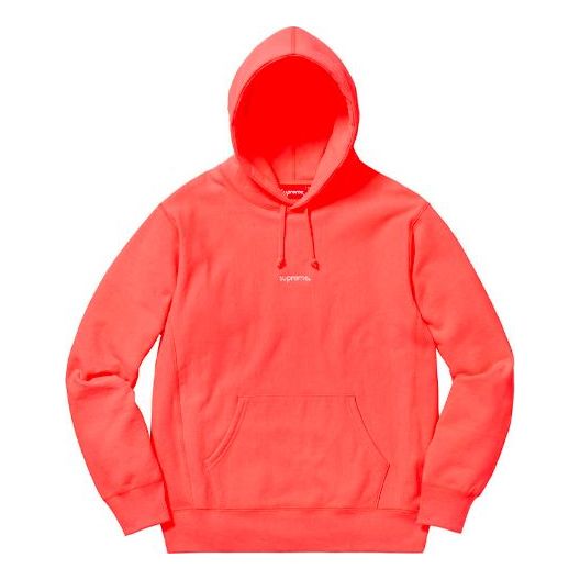 Supreme FW18 Trademark Hooded Sweatshirt Pink SUP-FW18-300