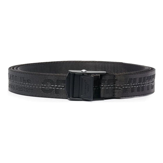 (WMNS) Off-White Micro Mark Nylon Automatic Belt Black Unisex OWRB011S21FAB0011010